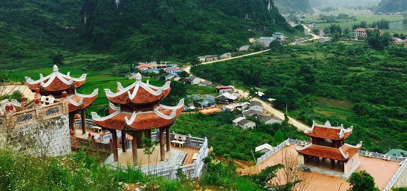 Địa điểm du lịch Cao Bằng: Chùa Phật Tích Trúc Lâm Bản Giốc